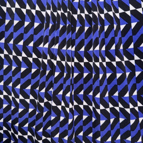 Calvin Klein Womens Geometric Sleeveless Top Medium - Picture 4 of 5